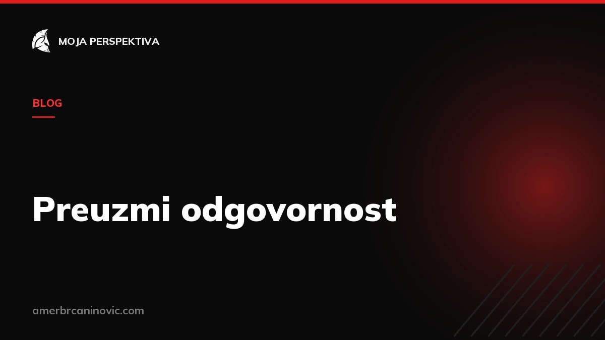 Preuzmi odgovornost