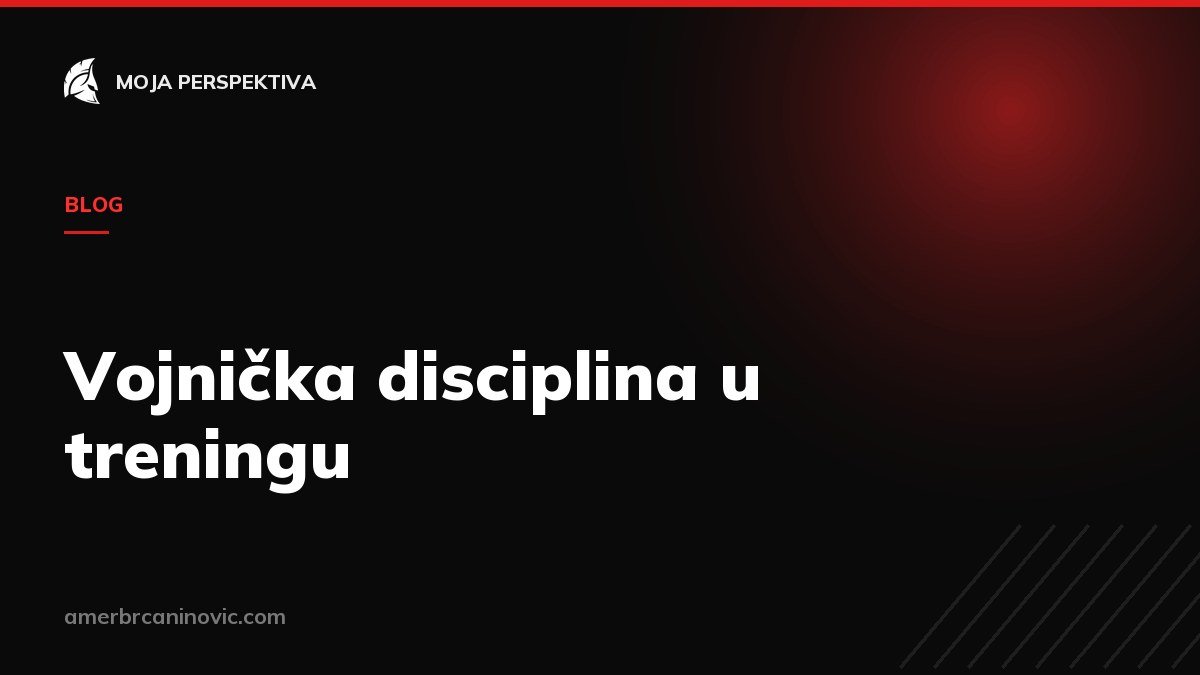 Vojnička disciplina u treningu