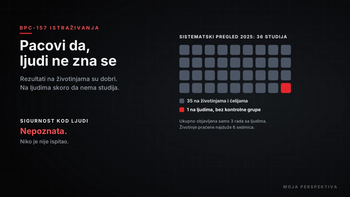 BPC-157 istraživanja na životinjama