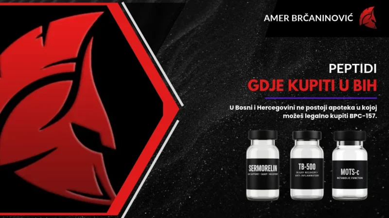 Gdje kupiti peptide i da li su legalni u BiH?
