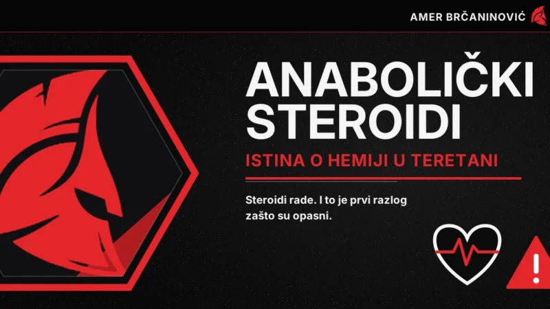 Anabolički steroidi: šta su, kako djeluju i istina o hemiji u teretani