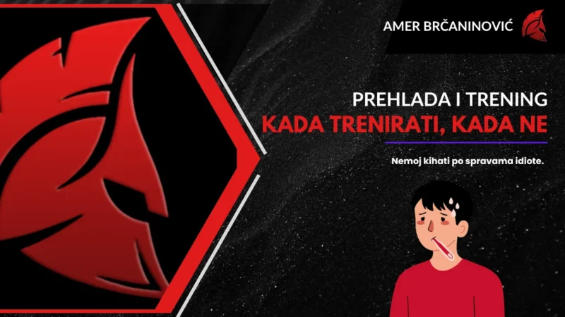 Prehlada i trening: Kada smiješ trenirati, a kada ne