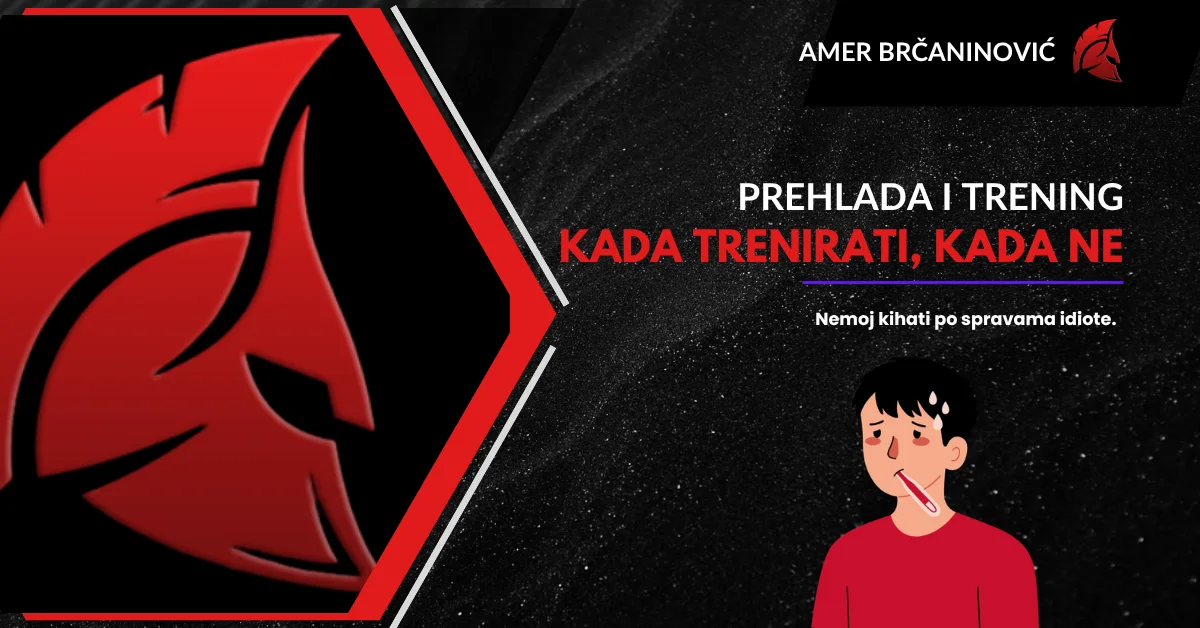 Trening i prehlada - Kada trenirati, kada ne