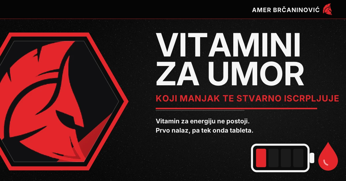 Vitamini za umor koji manjak te stvarno iscrpljuje